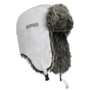 Žieminė kepurė-ausinė Rapala Trapper Hat White