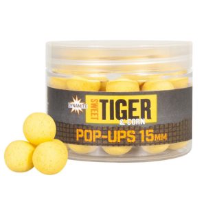 DYNAMITE BAITS boiliai SWEET TIGER AND CORN POP-UPS 15mm