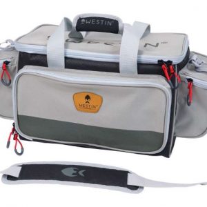 Krepšys Westin W3 su 4 dėžutem Lure Loader S grey/black