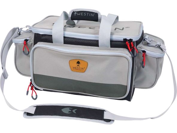 Krepšys Westin W3 su 4 dėžutem Lure Loader S grey/black