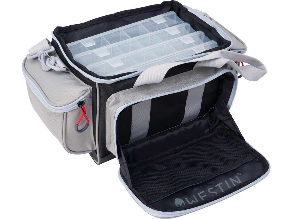 Krepšys Westin W3 su 4 dėžutem Lure Loader S grey/black - Image 2