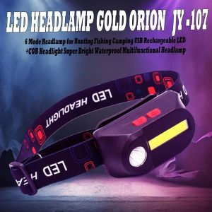 Prožektorius ant galvos LED HEADLAMP GOLD ORION JY -107