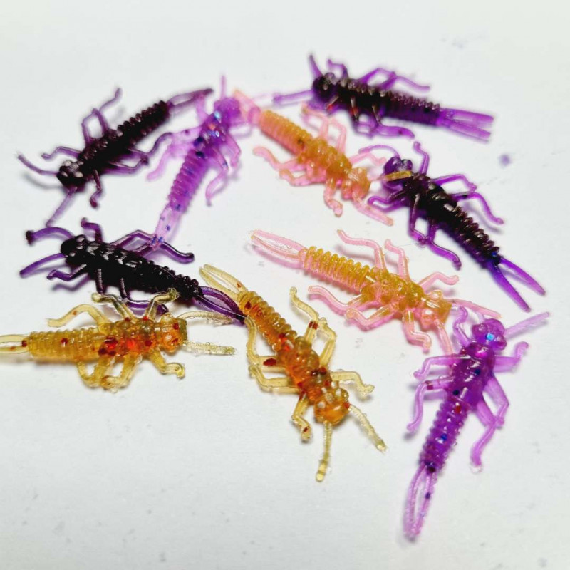 KA-LURES Guminukai Maja25 (25mm, 15vnt/pak)