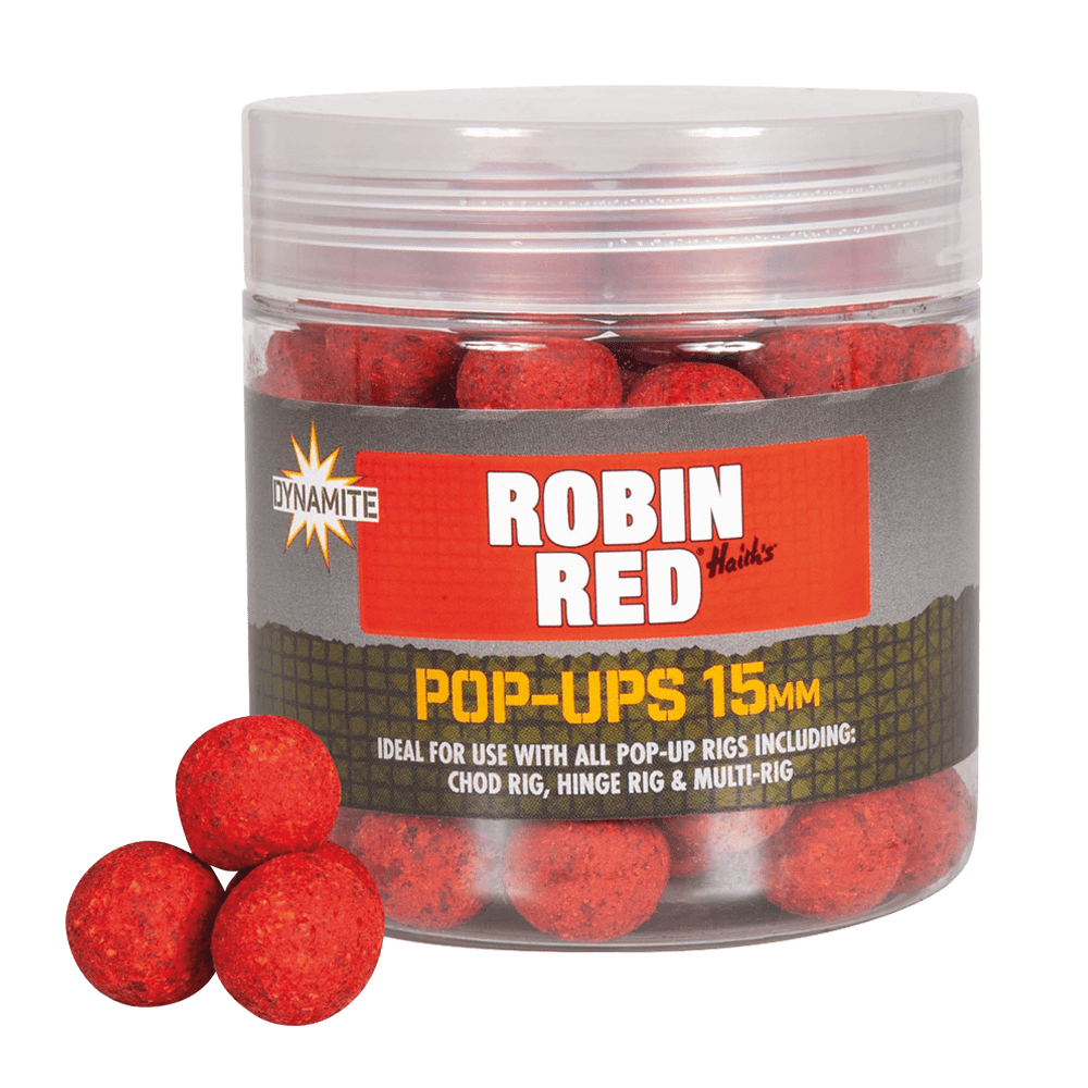 Dynamite Baits boiliai Robin Red Pop Ups 15mm