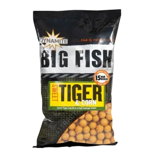 Dynamite Baits SWEET TIGER & CORN BOILIES 15MM 1KG